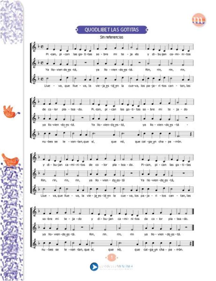 Quodlibet Las gotitas Quodlibet Las gotitas