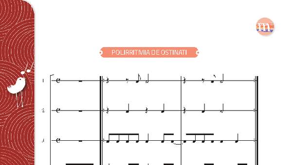 Polirritmia de ostinati Polirritmia de ostinati