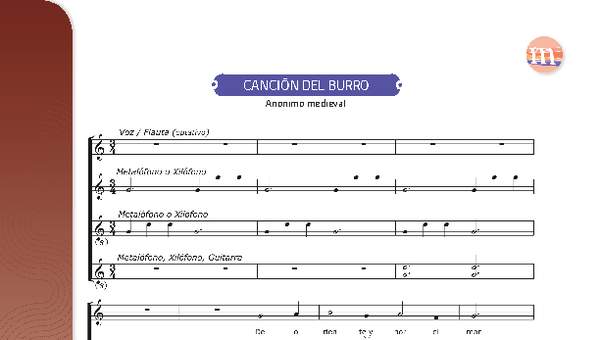 Canción del burro Canción del burro