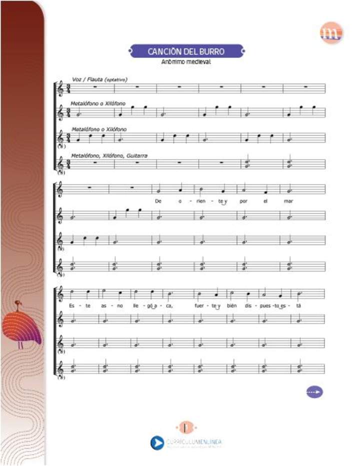 Canción del burro Canción del burro