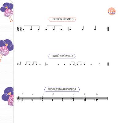 Patrónes rítmicos y propuesta armónica Patrónes rítmicos y propuesta armónica