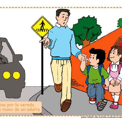 Camina por la vereda Camina por la vereda