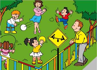 Juega en lugares seguros