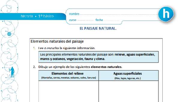 El paisaje natural El paisaje natural