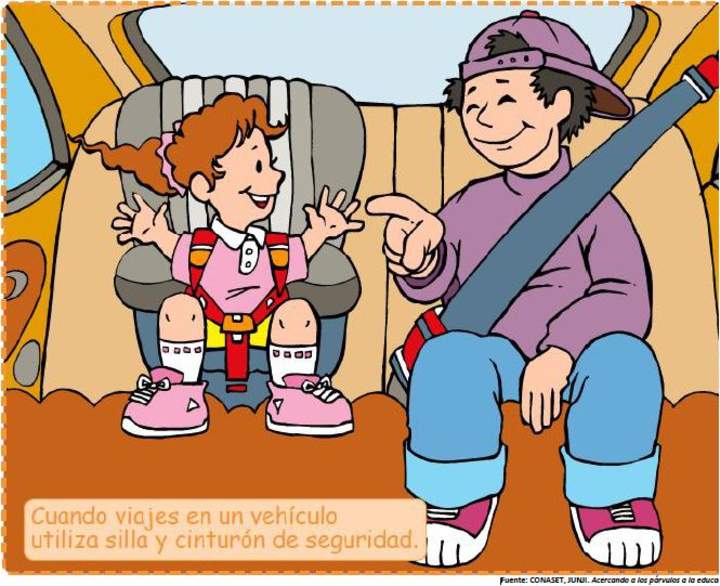 Silla y cinturón de seguridad Silla y cinturón de seguridad