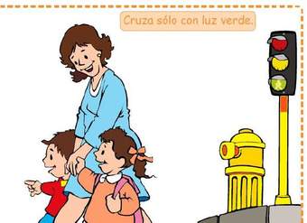 Cruza sólo con luz verde Cruza sólo con luz verde