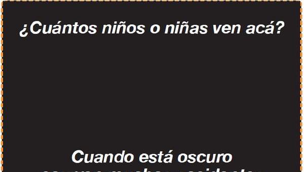 Evitar la oscuridad Evitar la oscuridad