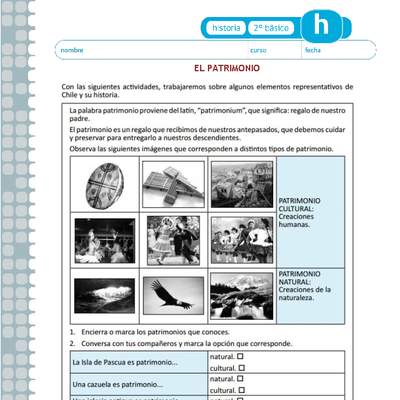 El patrimonio El patrimonio