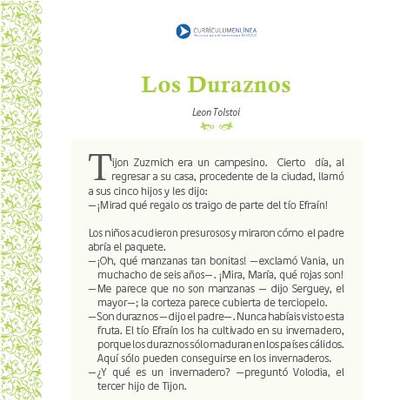 Los duraznos Los duraznos