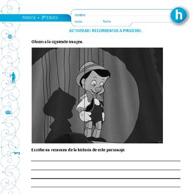 Recordemos a Pinocho Recordemos a Pinocho