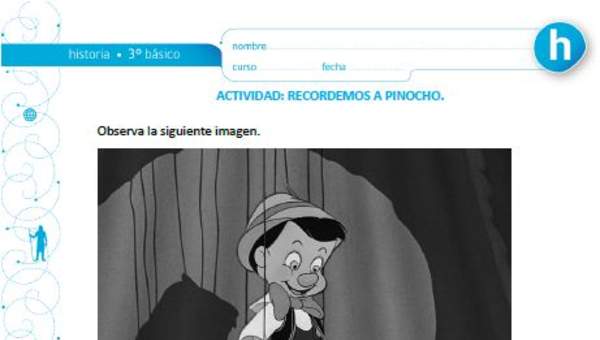 Recordemos a Pinocho Recordemos a Pinocho