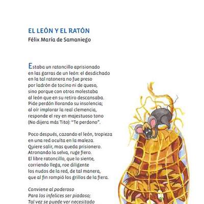 El león y el ratón El león y el ratón