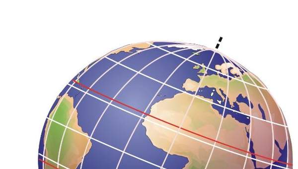 Paralelos y meridianos mudo Paralelos y meridianos mudo