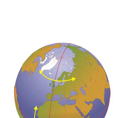 Paralelos y meridianos