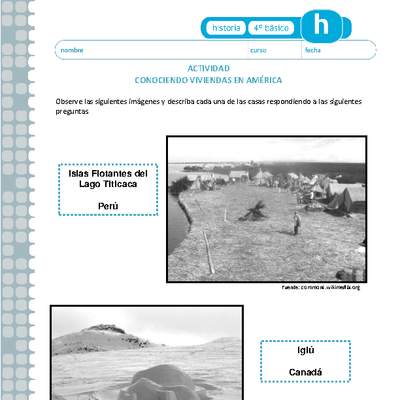 Conociendo viviendas en América Conociendo viviendas en América