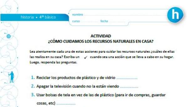 ¿Cómo cuidamos los recursos naturales en casa? ¿Cómo cuidamos los recursos naturales en casa?