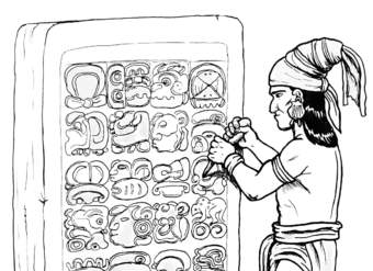 Escritura maya: estelas Escritura maya: estelas