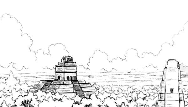 Paisaje maya Paisaje maya