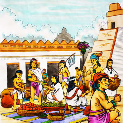 Comercio azteca Comercio azteca