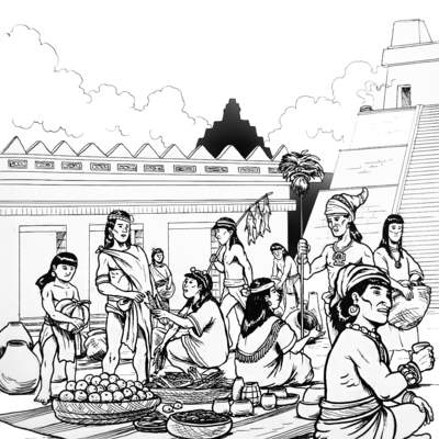 Comercio azteca Comercio azteca