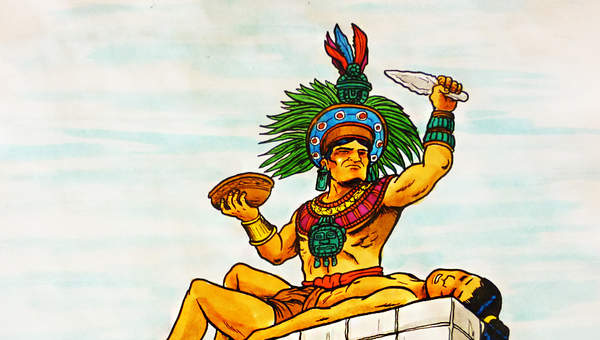 Rito religioso azteca