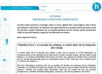Aprendamos a investigar: tomar notas Aprendamos a investigar: tomar notas