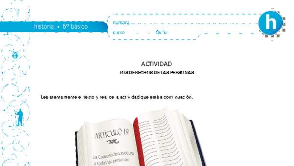 Los derechos de las personas Los derechos de las personas
