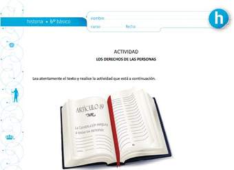 Los derechos de las personas Los derechos de las personas