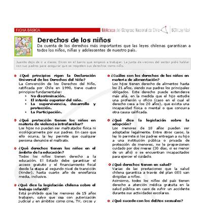 Derechos de los niños Derechos de los niños