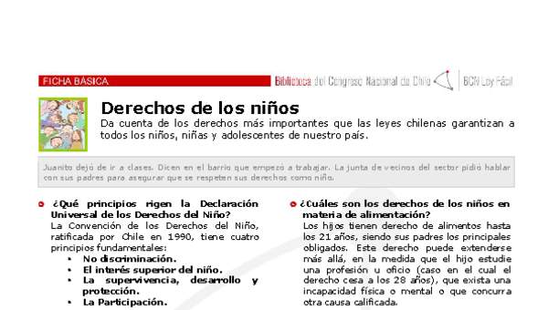 Derechos de los niños Derechos de los niños