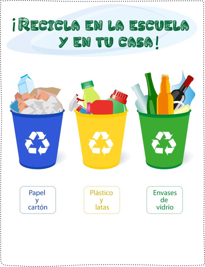 Reciclar en la casa y escuela Reciclar en la casa y escuela