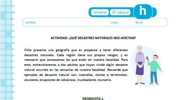 ¿Qué desastres naturales nos afectan? ¿Qué desastres naturales nos afectan?