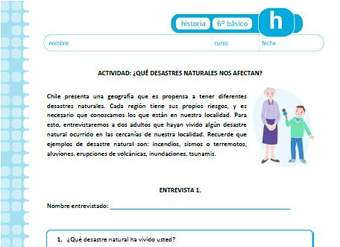 ¿Qué desastres naturales nos afectan? ¿Qué desastres naturales nos afectan?