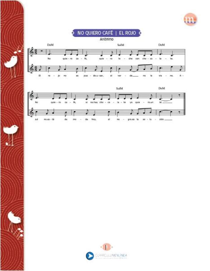 No quiero café/ El rojo No quiero café/ El rojo