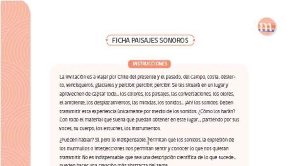 Paisajes sonoros Paisajes sonoros