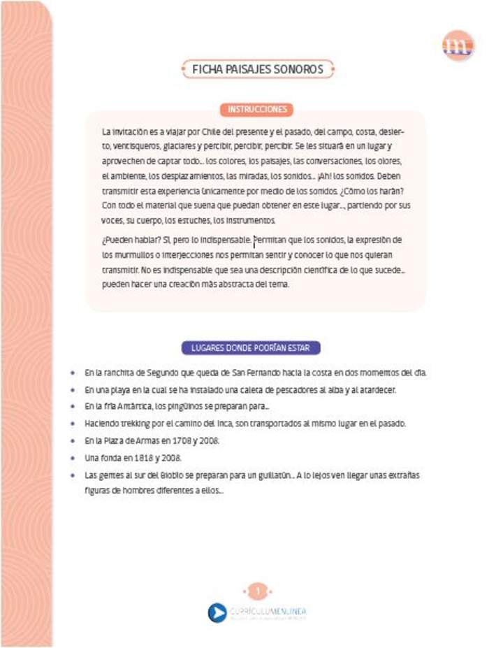 Paisajes sonoros Paisajes sonoros