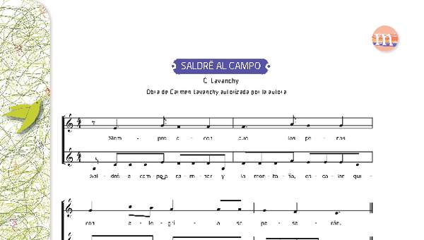Saldré al campo Saldré al campo