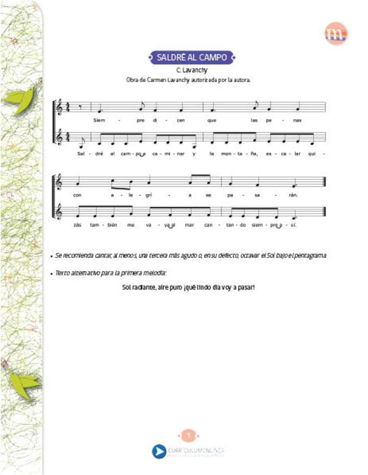Saldré al campo Saldré al campo