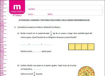 Sumando y restando fracciones con el mismo denominador (II) Sumando y restando fracciones con el mismo denominador (II)