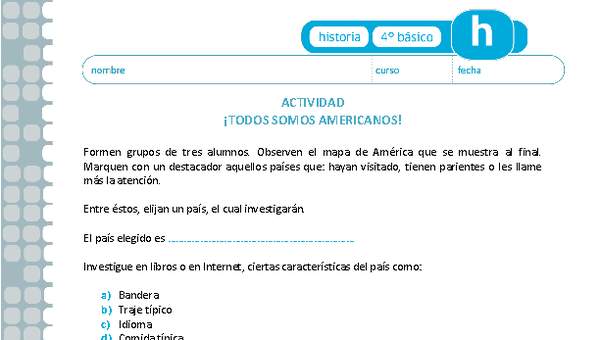 ¡Todos somos americanos! ¡Todos somos americanos!