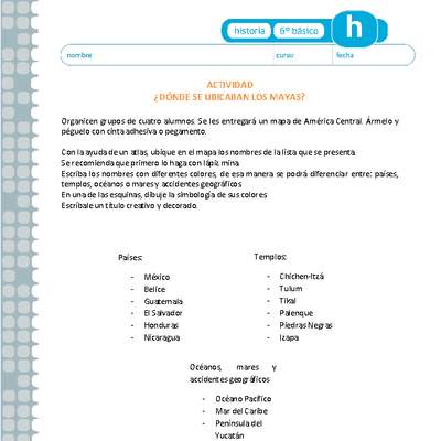¿Dónde estaban los mayas? ¿Dónde estaban los mayas?