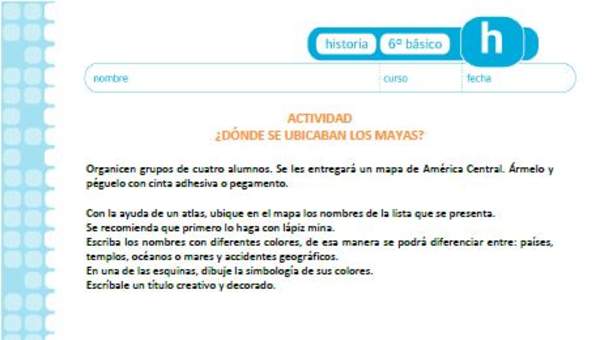 ¿Dónde estaban los mayas? ¿Dónde estaban los mayas?