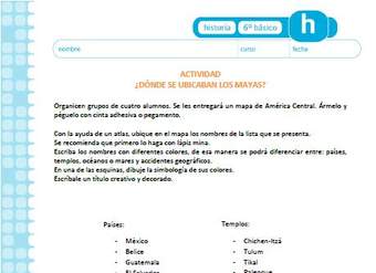 ¿Dónde estaban los mayas? ¿Dónde estaban los mayas?