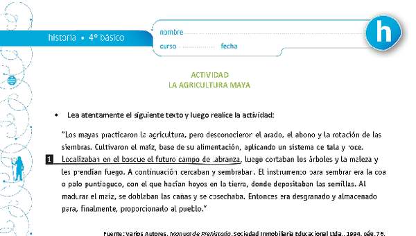 La agricultura maya La agricultura maya