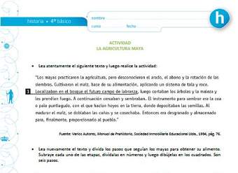 La agricultura maya La agricultura maya