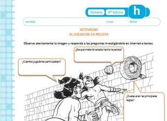 El juego de la pelota El juego de la pelota