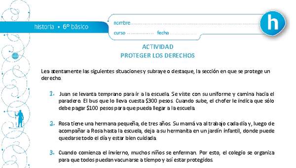 Proteger los derechos Proteger los derechos