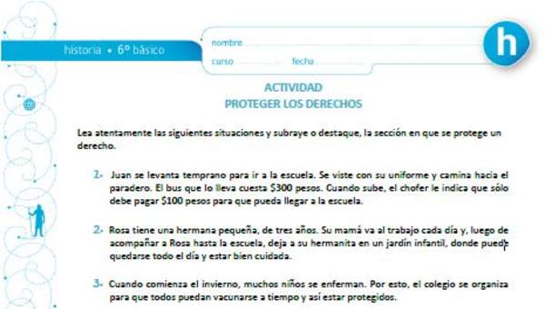 Proteger los derechos Proteger los derechos