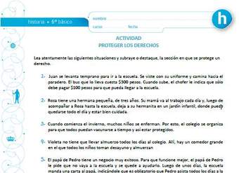 Proteger los derechos Proteger los derechos