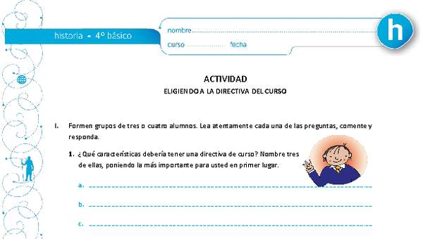 Elección de la directiva Elección de la directiva